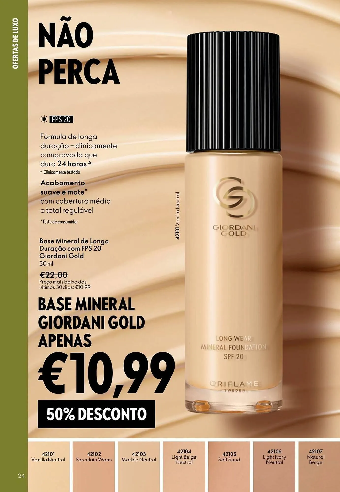 Folheto Catálogo Oriflame de 25 de março até 14 de abril 2026 - Pagina 24