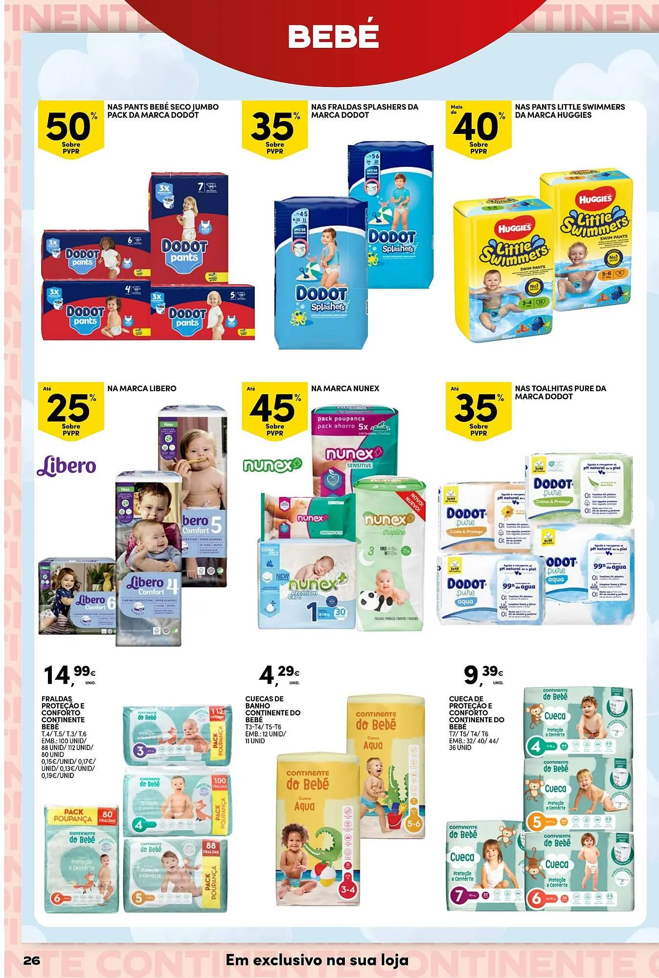 Folheto Folheto Continente de 6 de maio até 18 de maio 2025 - Pagina 26