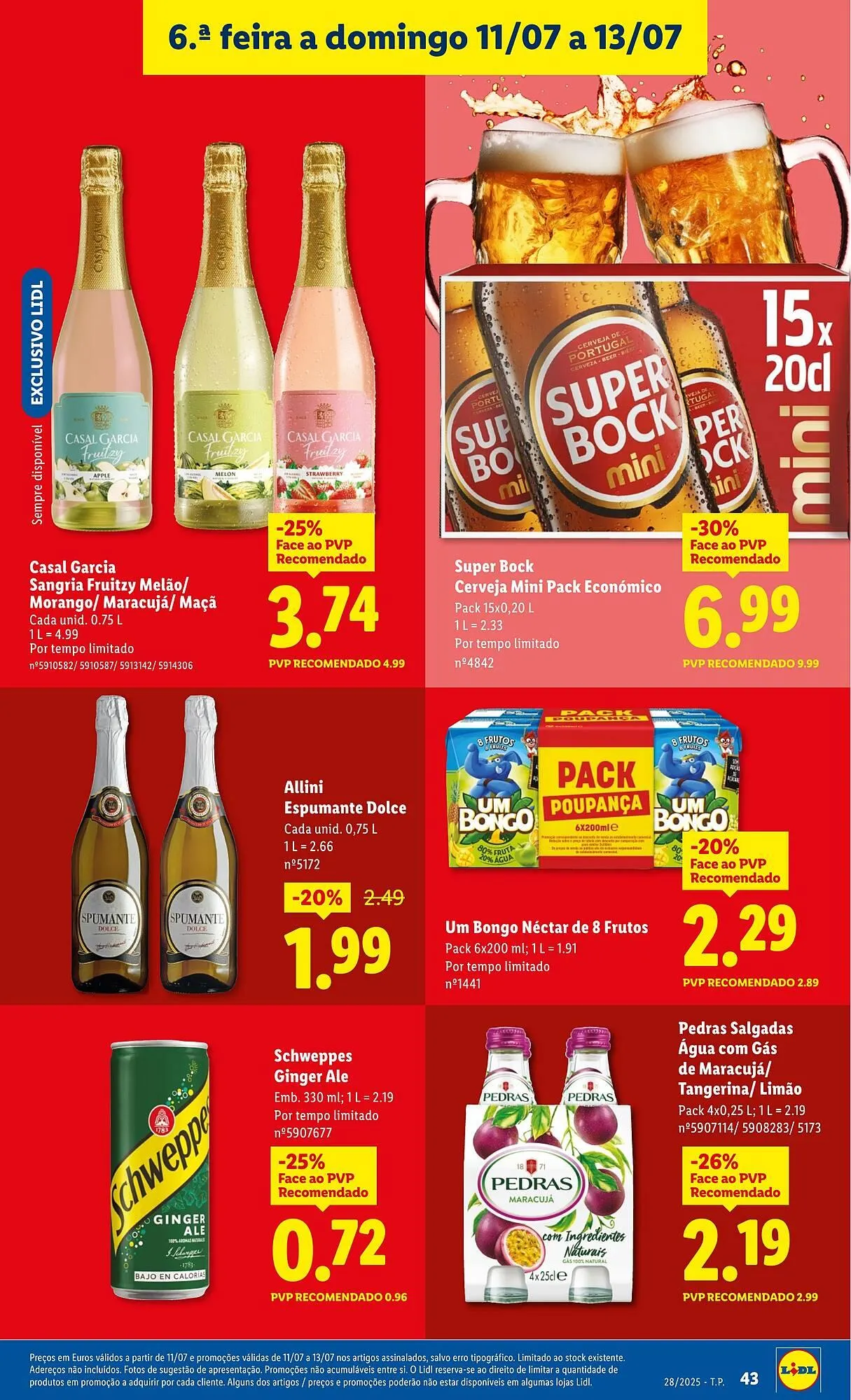 Folheto Folheto Lidl de 7 de julho até 13 de julho 2025 - Pagina 43