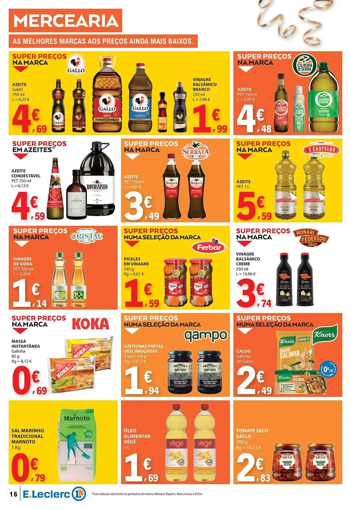 Folheto Folheto E.Leclerc de 30 de dezembro até 31 de dezembro 2025 - Pagina 16