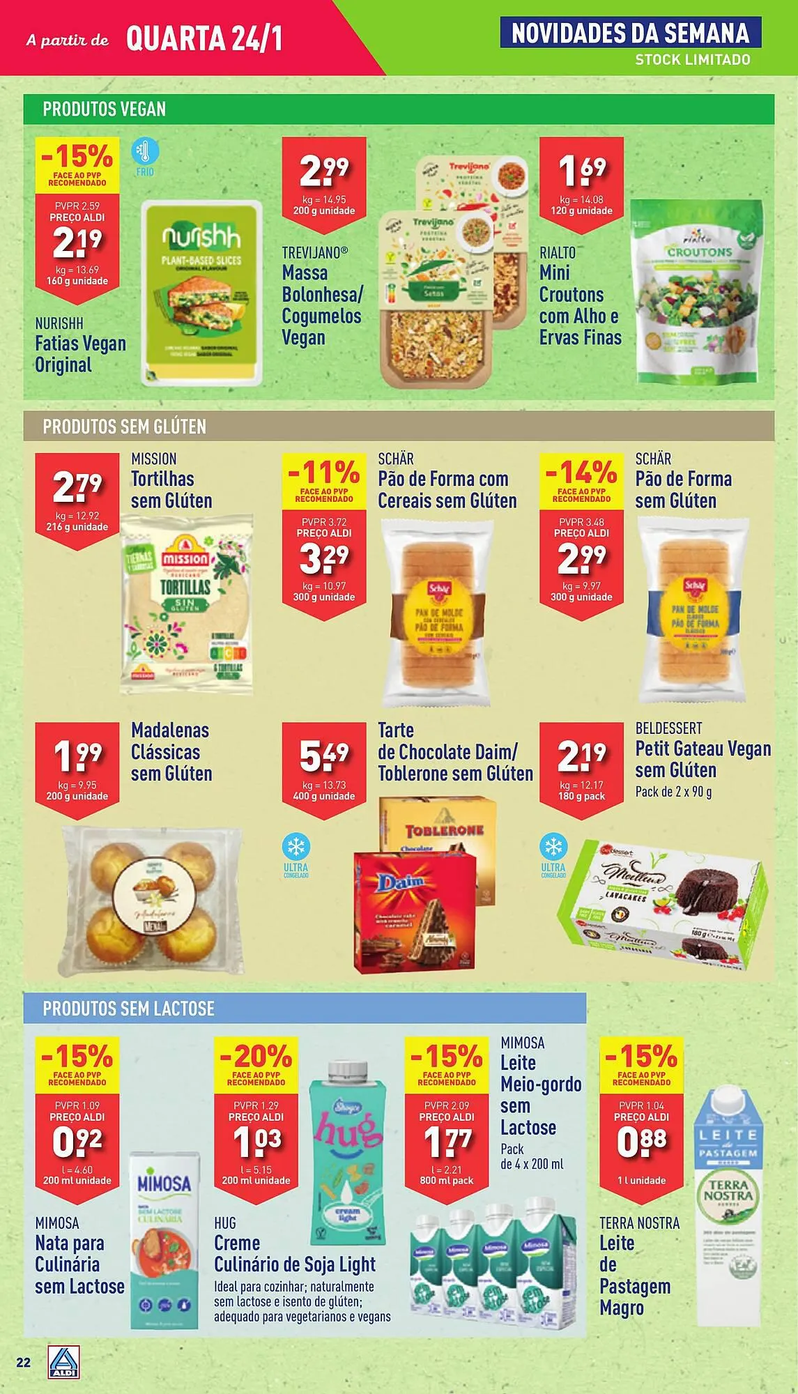Folheto Folheto ALDI de 24 de janeiro até 30 de janeiro 2024 - Pagina 22