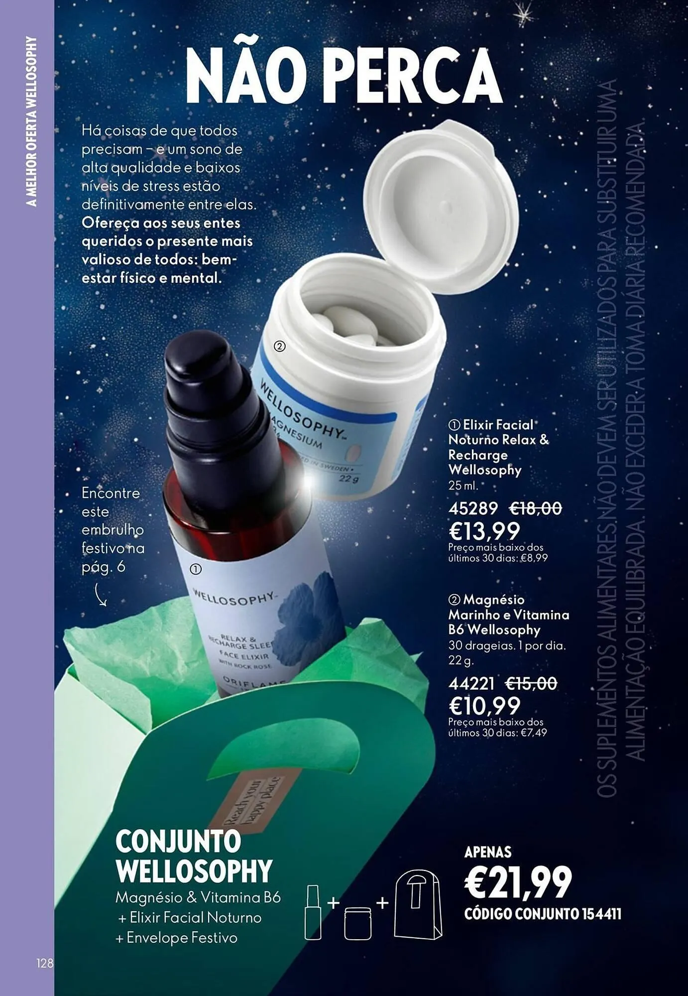 Folheto Catálogo Oriflame de 3 de dezembro até 22 de dezembro 2025 - Pagina 128