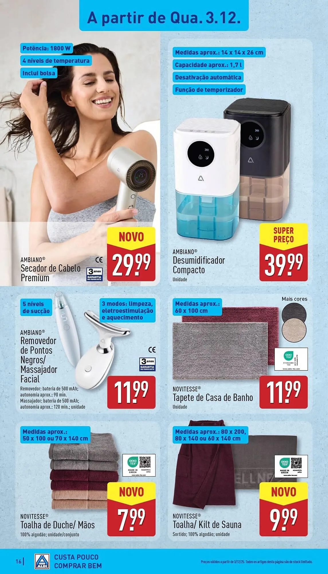 Folheto Folheto ALDI de 1 de dezembro até 7 de dezembro 2025 - Pagina 16