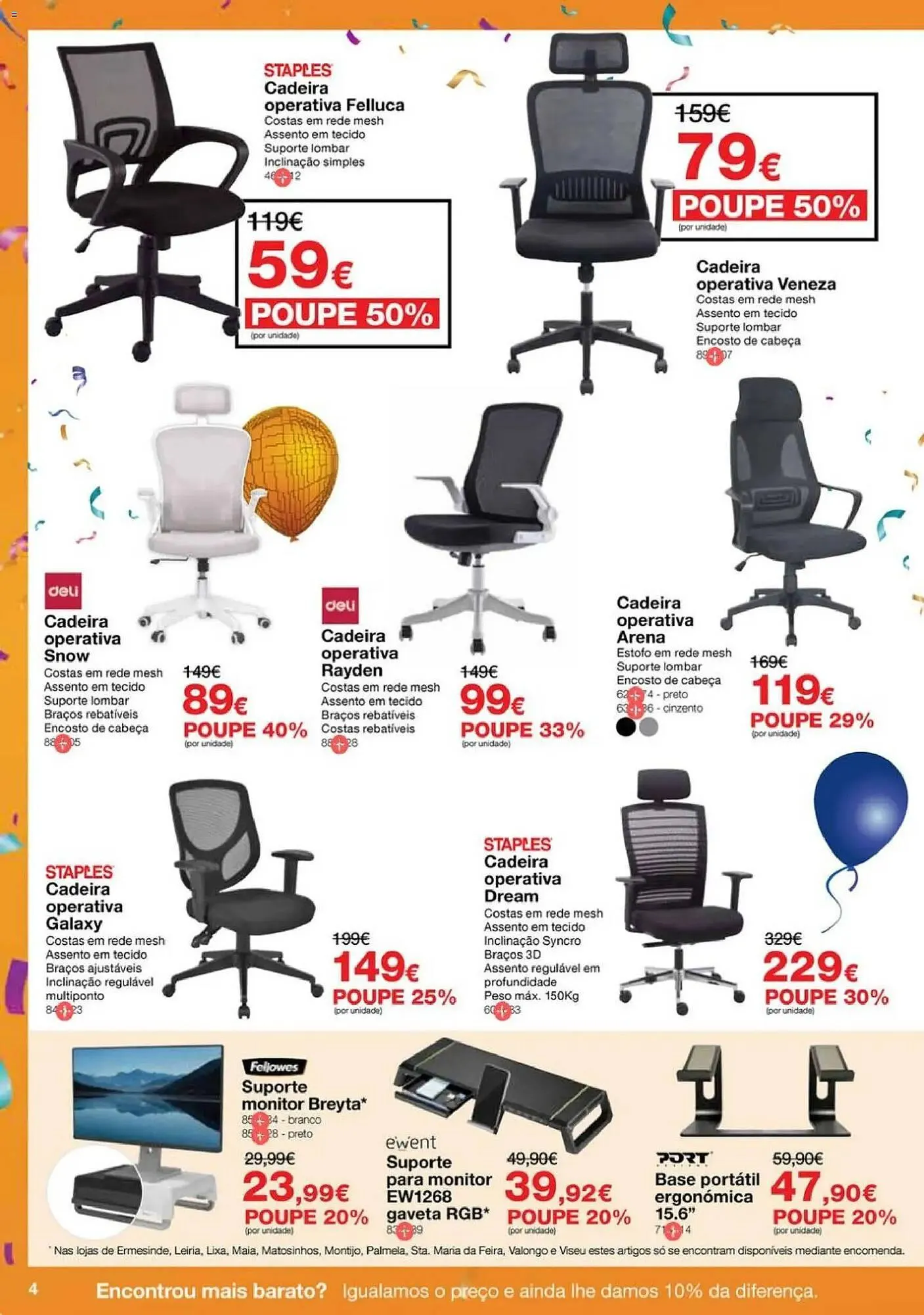 Folheto Folheto Staples de 6 de novembro até 20 de novembro 2025 - Pagina 4