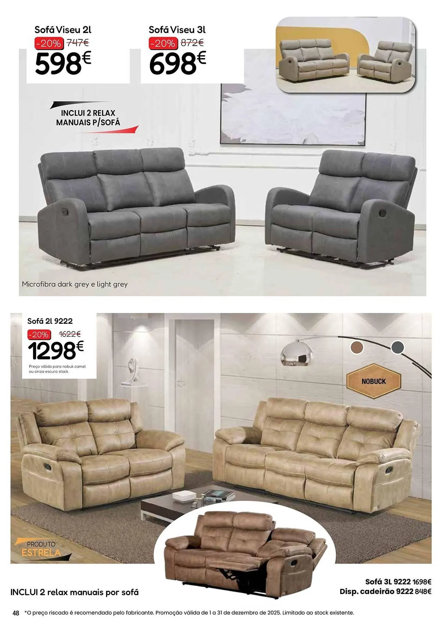 Folheto Folheto Hiper Centro do Móvel de 4 de dezembro até 31 de dezembro 2025 - Pagina 48