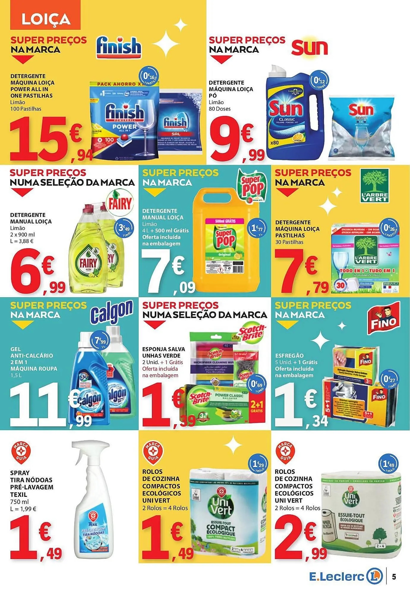 Folheto Folheto E.Leclerc de 4 de março até 16 de março 2025 - Pagina 5