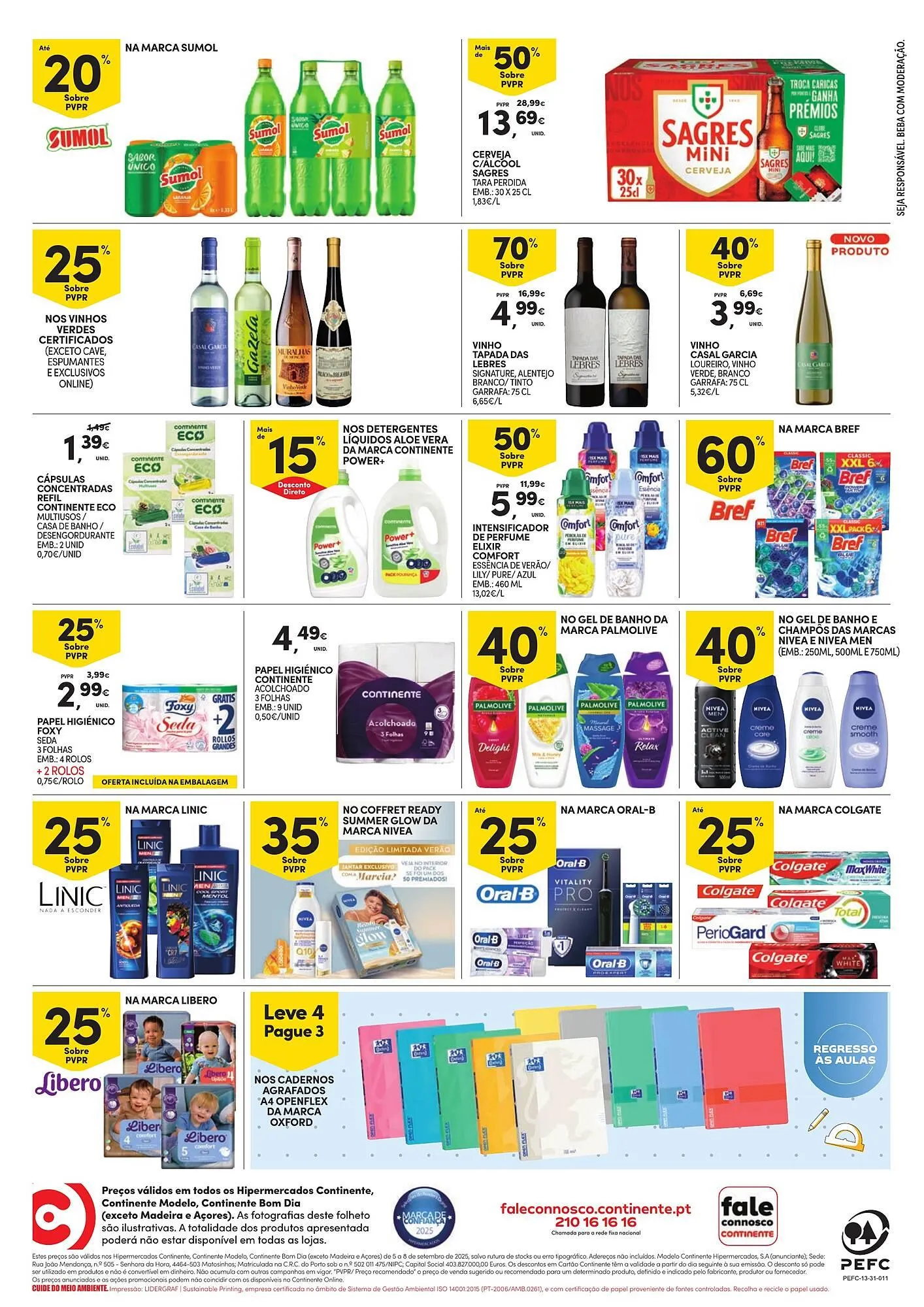Folheto Folheto Continente de 5 de setembro até 8 de setembro 2025 - Pagina 4