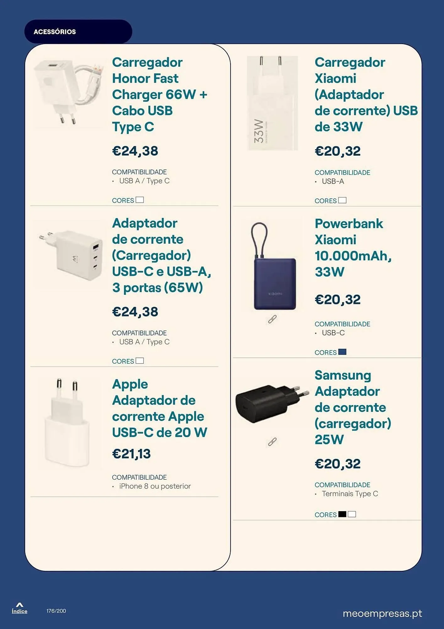 Folheto Catálogo MEO de 25 de setembro até 30 de setembro 2025 - Pagina 176
