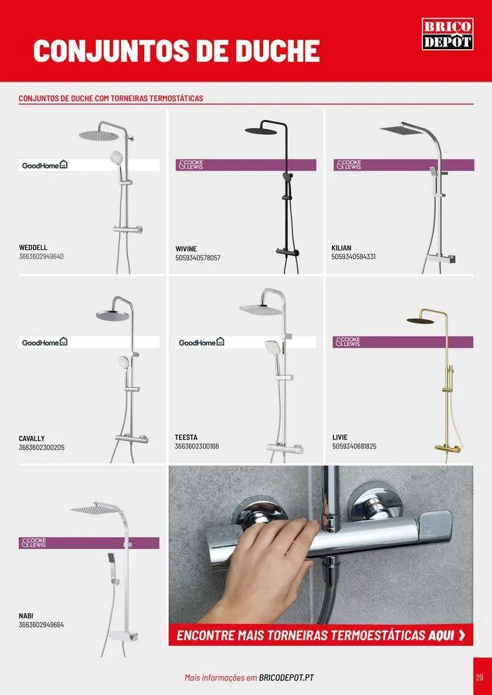 Folheto Catálogo de Casa De Banho de 8 de agosto até 31 de dezembro 2024 - Pagina 29