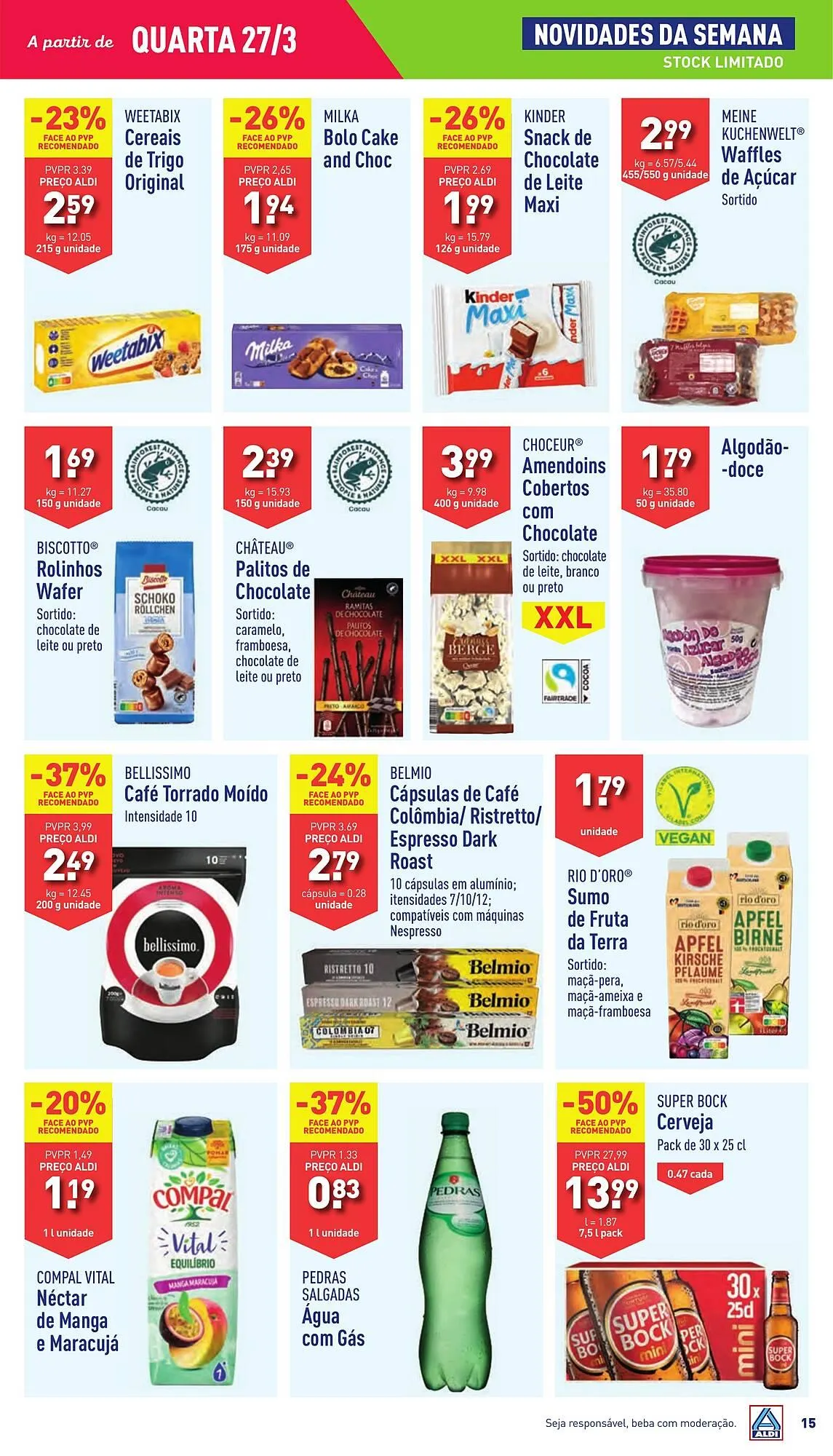Folheto Folheto ALDI de 27 de março até 2 de abril 2024 - Pagina 15