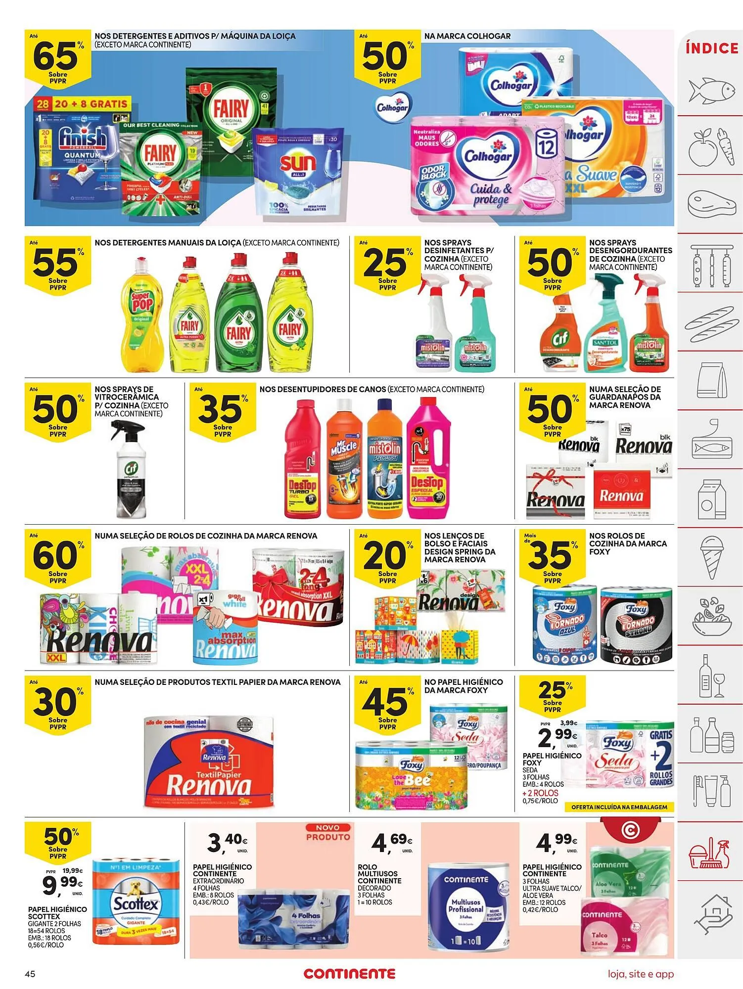 Folheto folheto Continente de 2 de setembro até 8 de setembro 2025 - Pagina 45
