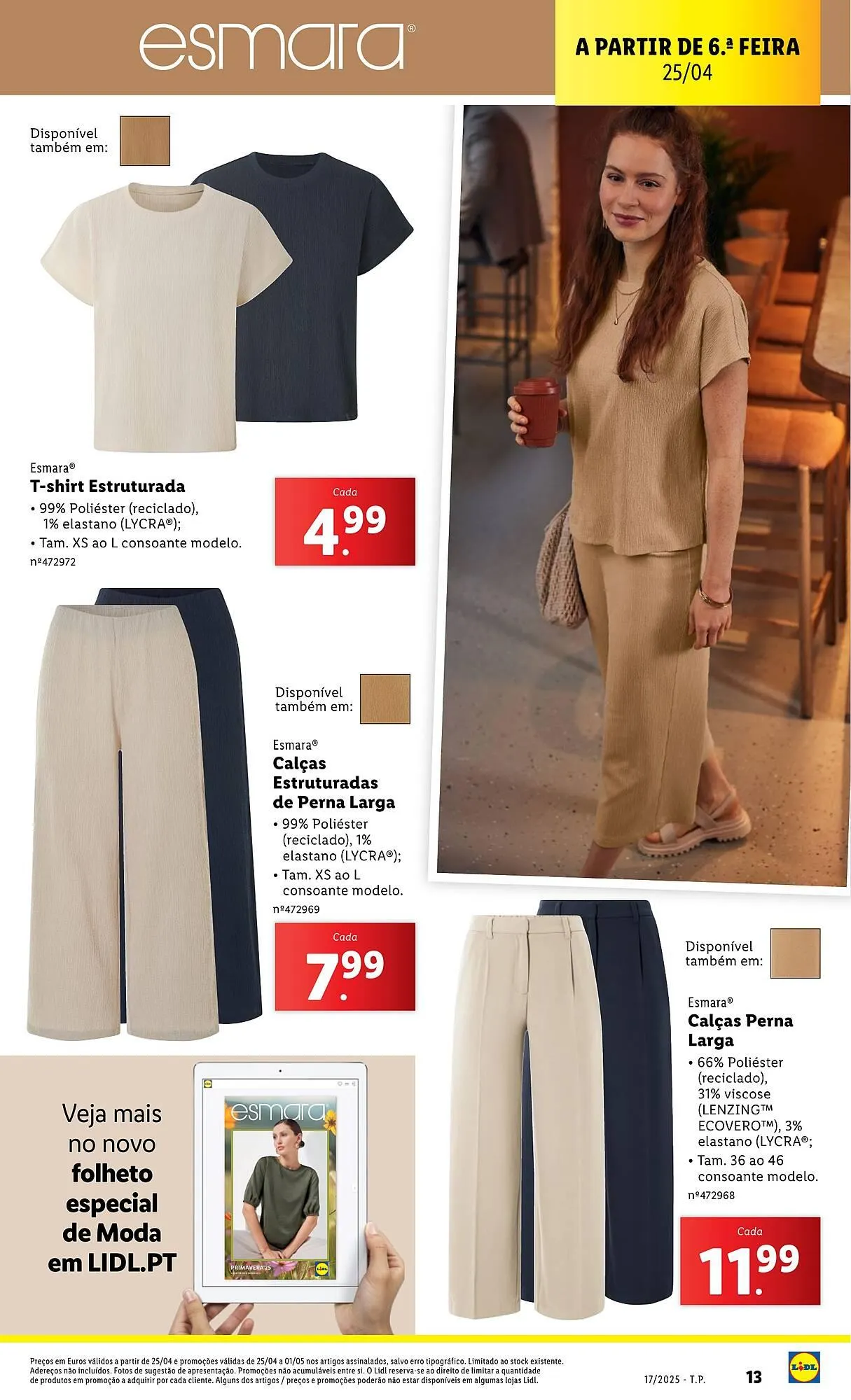 Folheto Folheto Lidl de 21 de abril até 27 de abril 2025 - Pagina 13