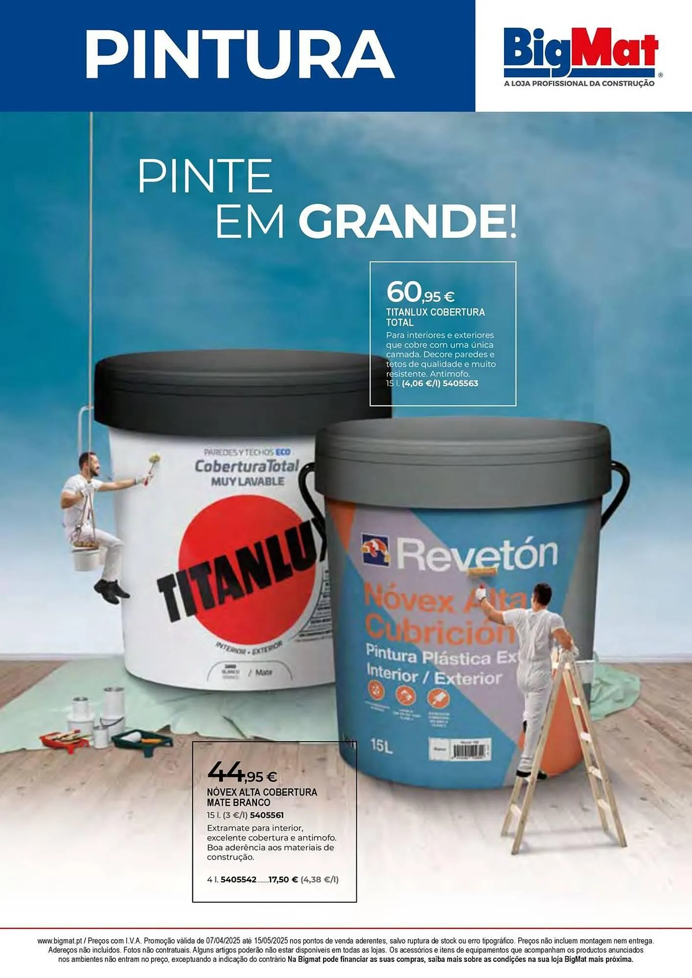 Folheto Folheto BigMat de 7 de abril até 15 de maio 2025 - Pagina 1