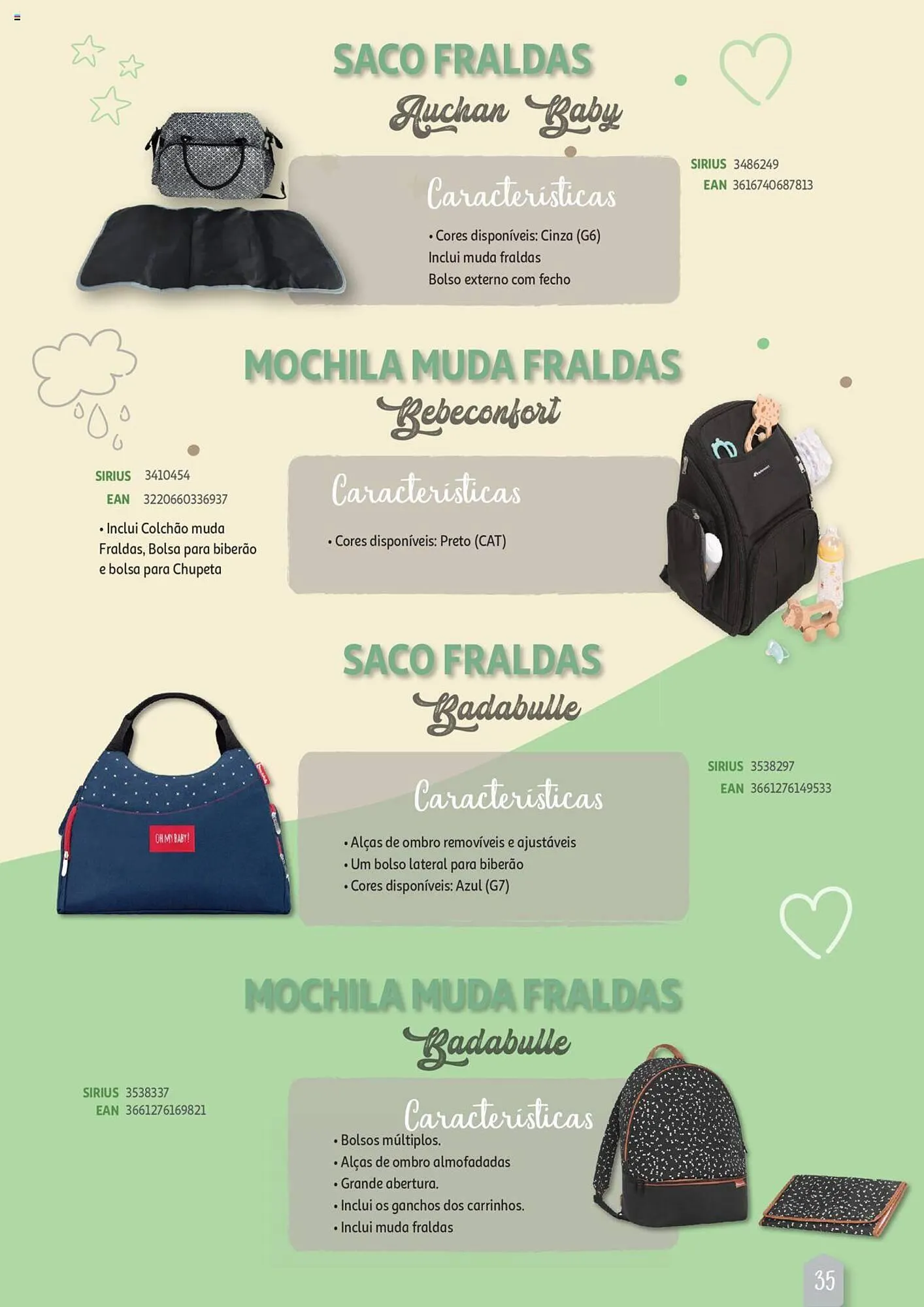 Folheto Folheto Auchan de 26 de setembro até 31 de dezembro 2023 - Pagina 35