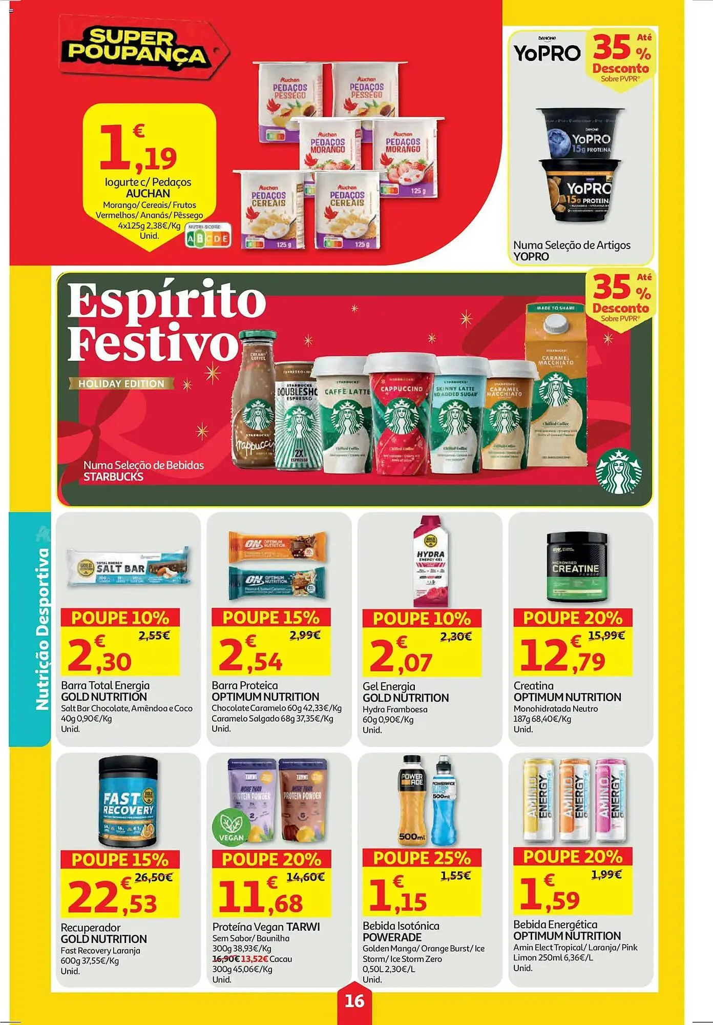 Folheto Folheto Auchan de 27 de novembro até 4 de dezembro 2025 - Pagina 16