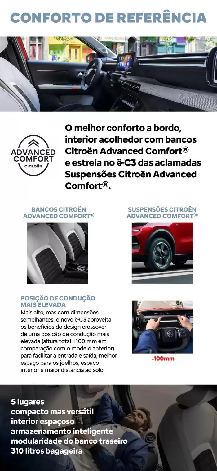 Folheto Catálogo Citroen Novo ë-c3 de 18 de novembro até 18 de novembro 2025 - Pagina 5