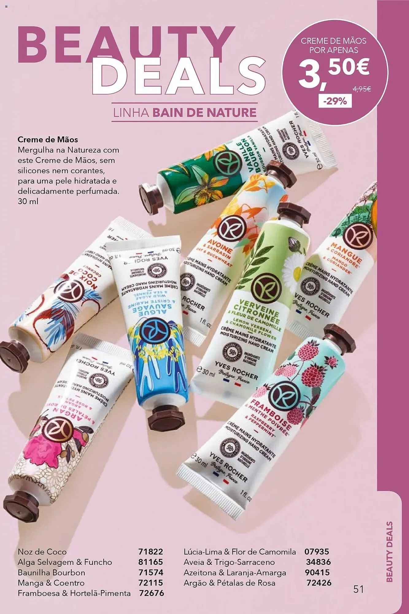 Folheto Catálogo Yves Rocher de 17 de dezembro até 31 de dezembro 2025 - Pagina 51
