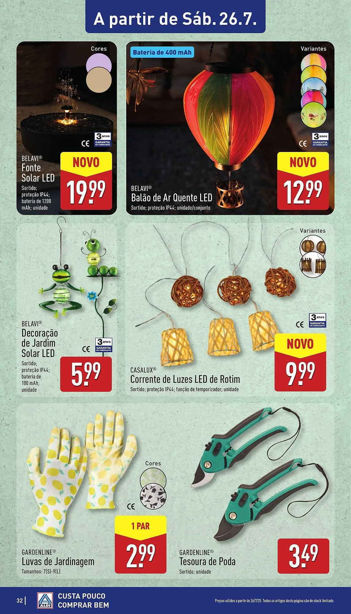 Folheto Folheto ALDI de 21 de julho até 27 de julho 2025 - Pagina 32