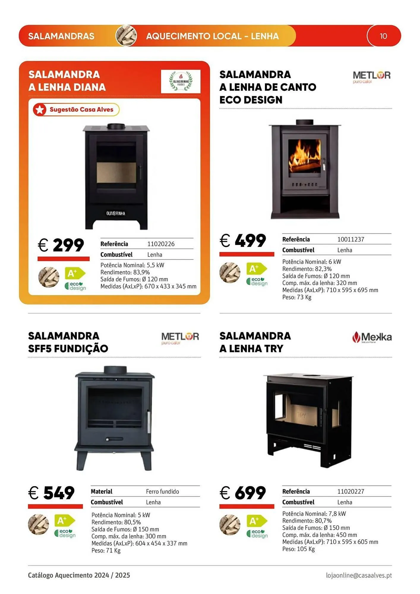 Folheto Folheto Casa Alves de 24 de março até 31 de março 2025 - Pagina 10