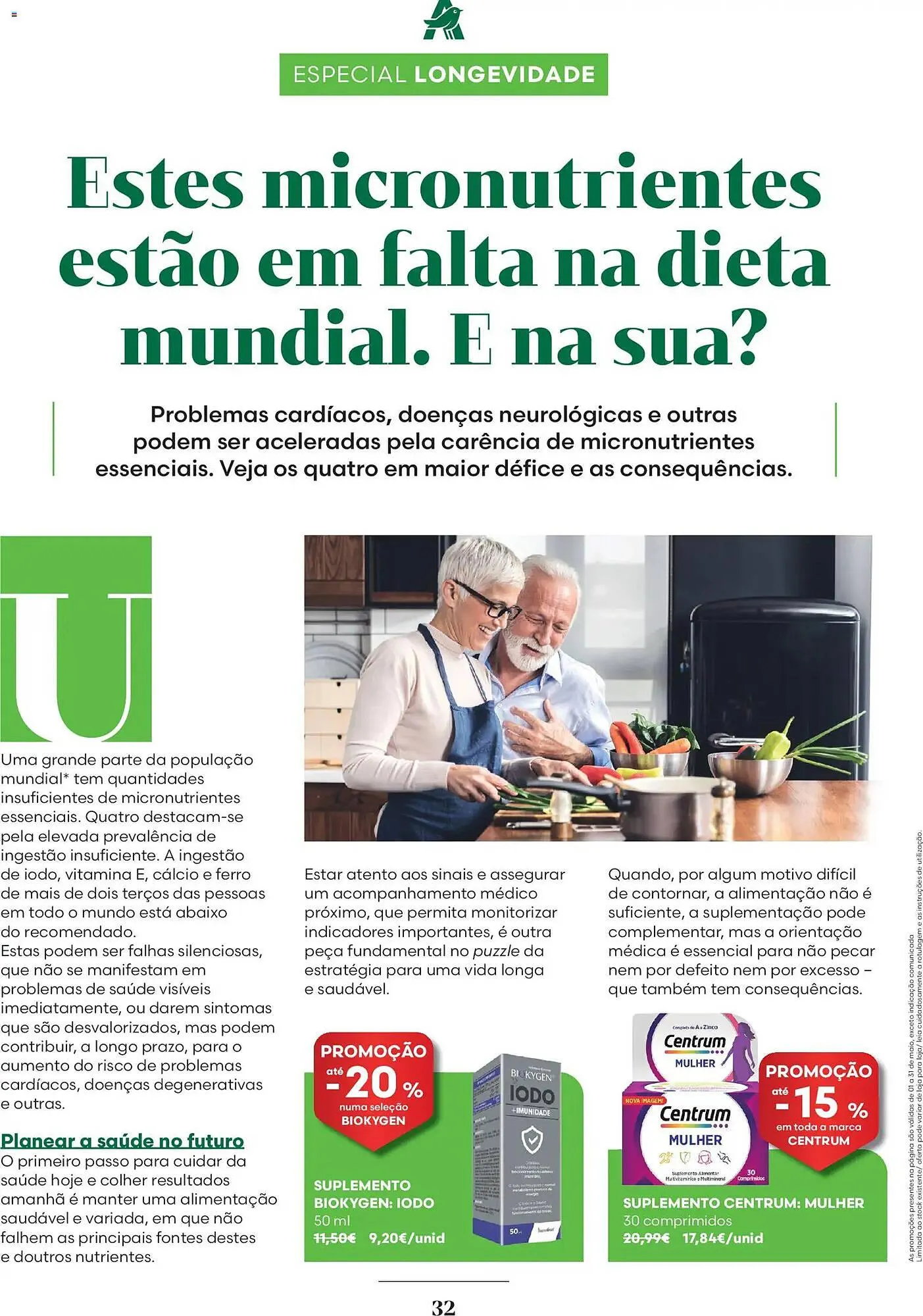 Folheto Folheto Auchan de 1 de maio até 1 de junho 2026 - Pagina 32