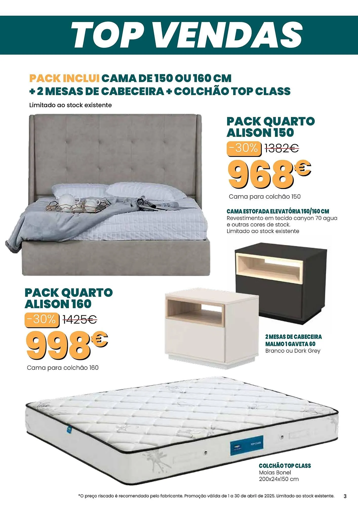 Folheto Folheto Hiper Centro do Móvel de 1 de abril até 30 de abril 2025 - Pagina 3