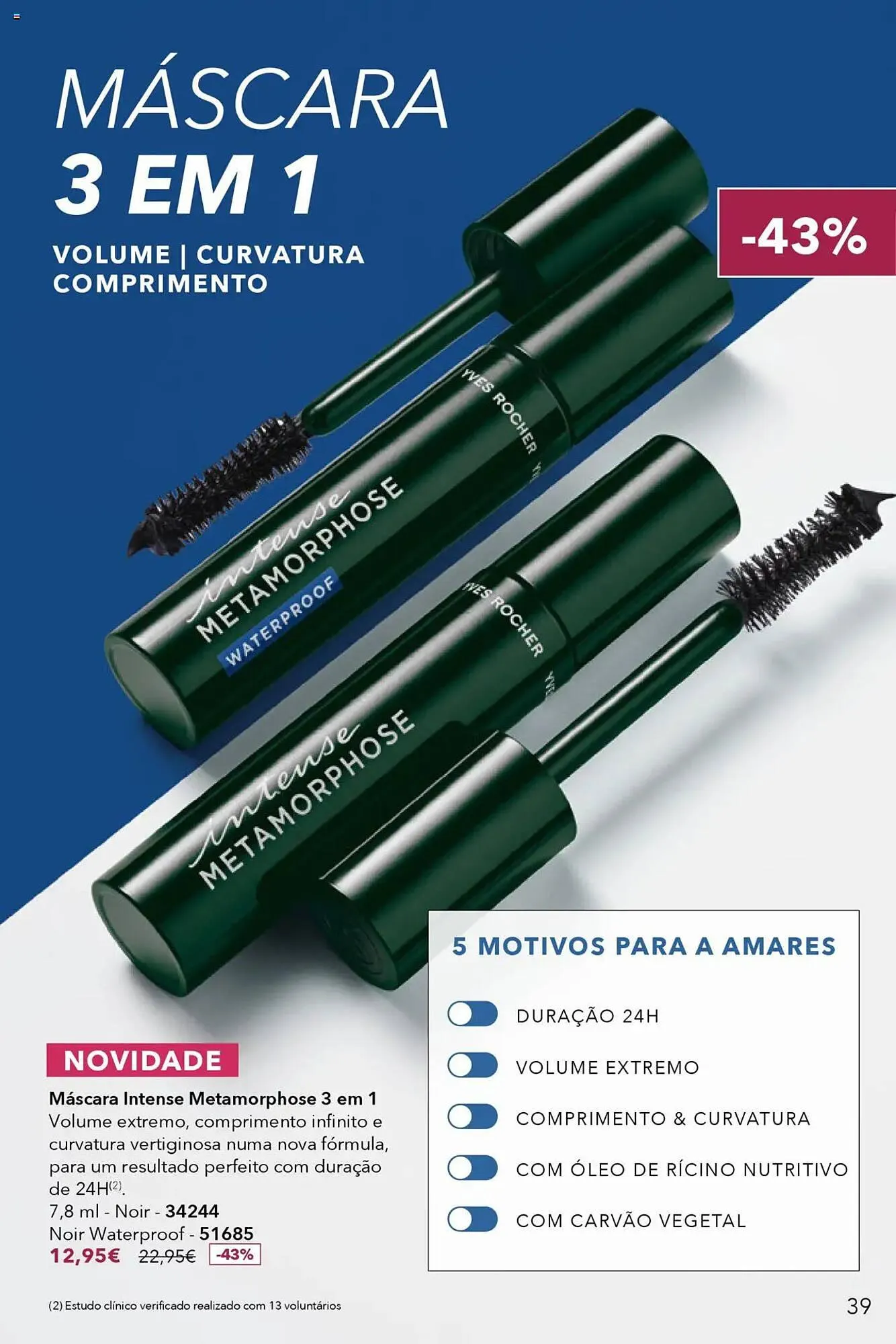 Folheto Folheto Yves Rocher de 16 de abril até 13 de maio 2025 - Pagina 39