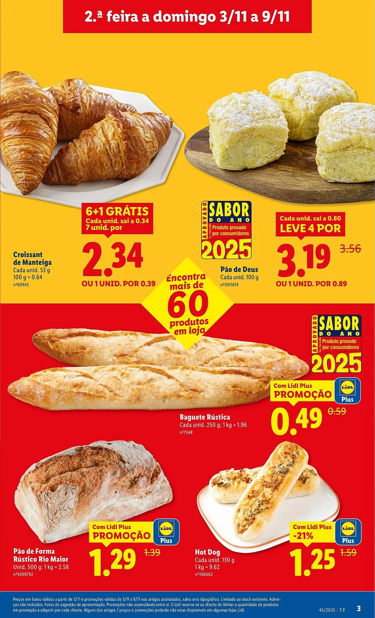 Folheto Folheto Lidl de 3 de novembro até 9 de novembro 2025 - Pagina 3