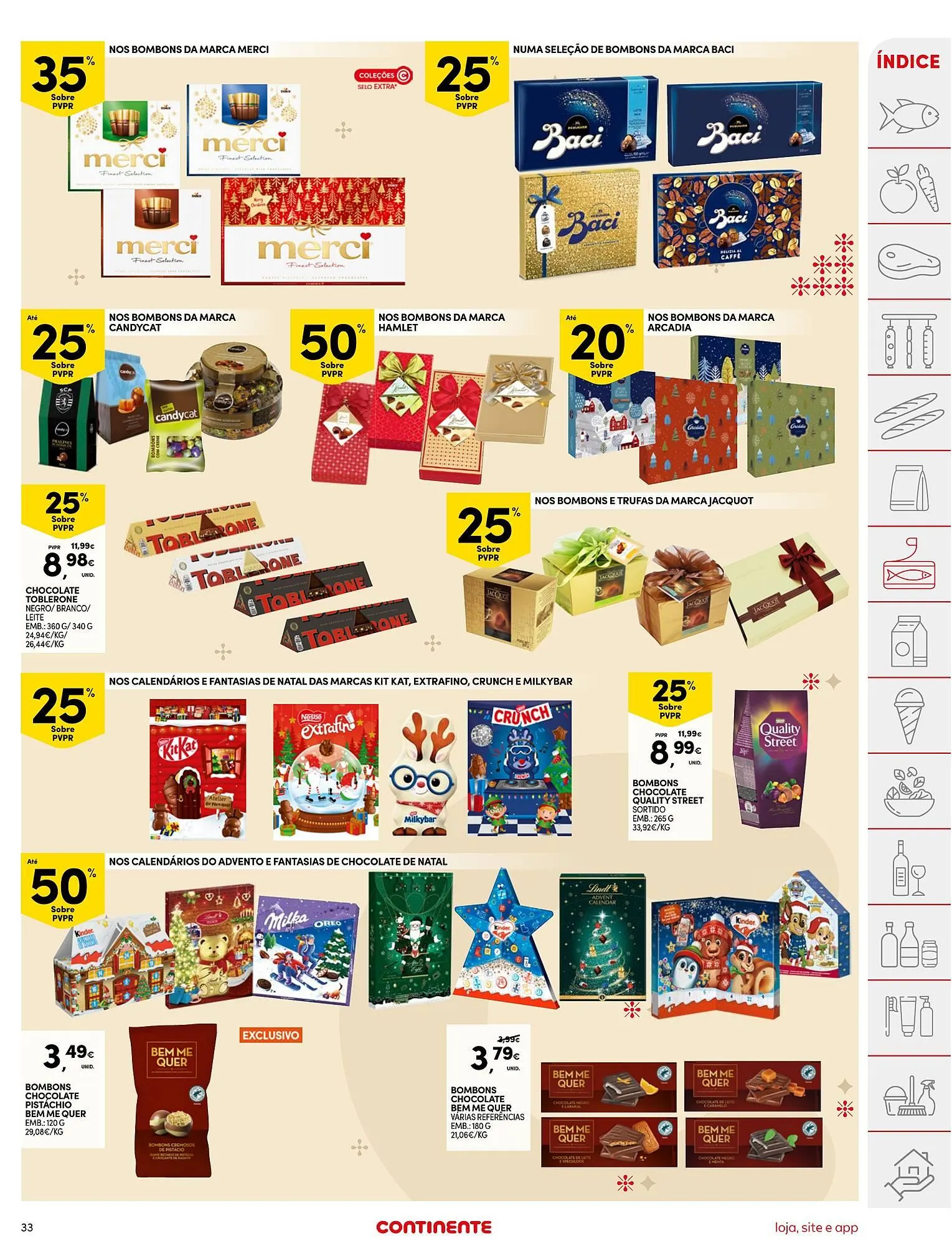 Folheto Folheto Continente Bom dia de 2 de dezembro até 8 de dezembro 2025 - Pagina 33