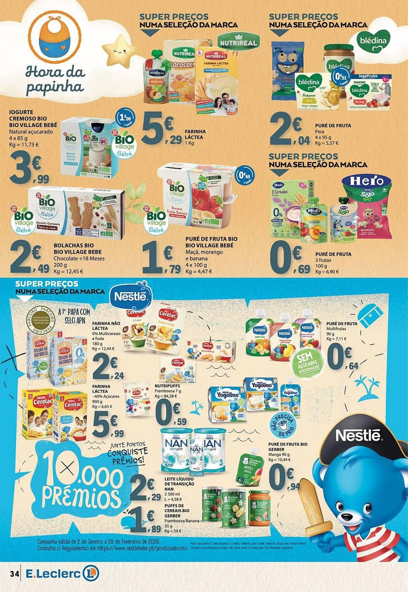Folheto Folheto E.Leclerc de 13 de janeiro até 25 de janeiro 2026 - Pagina 34