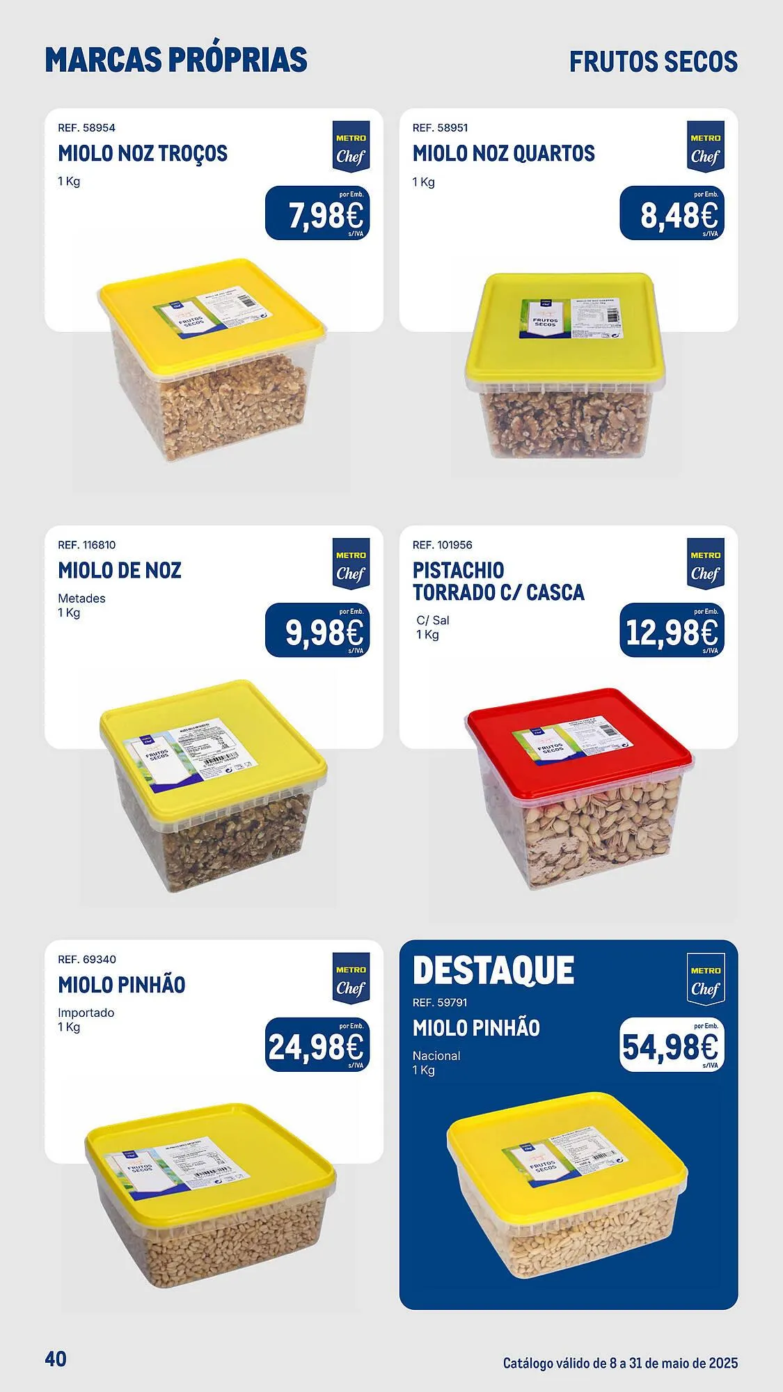 Folheto Folheto Makro de 8 de maio até 31 de maio 2025 - Pagina 40