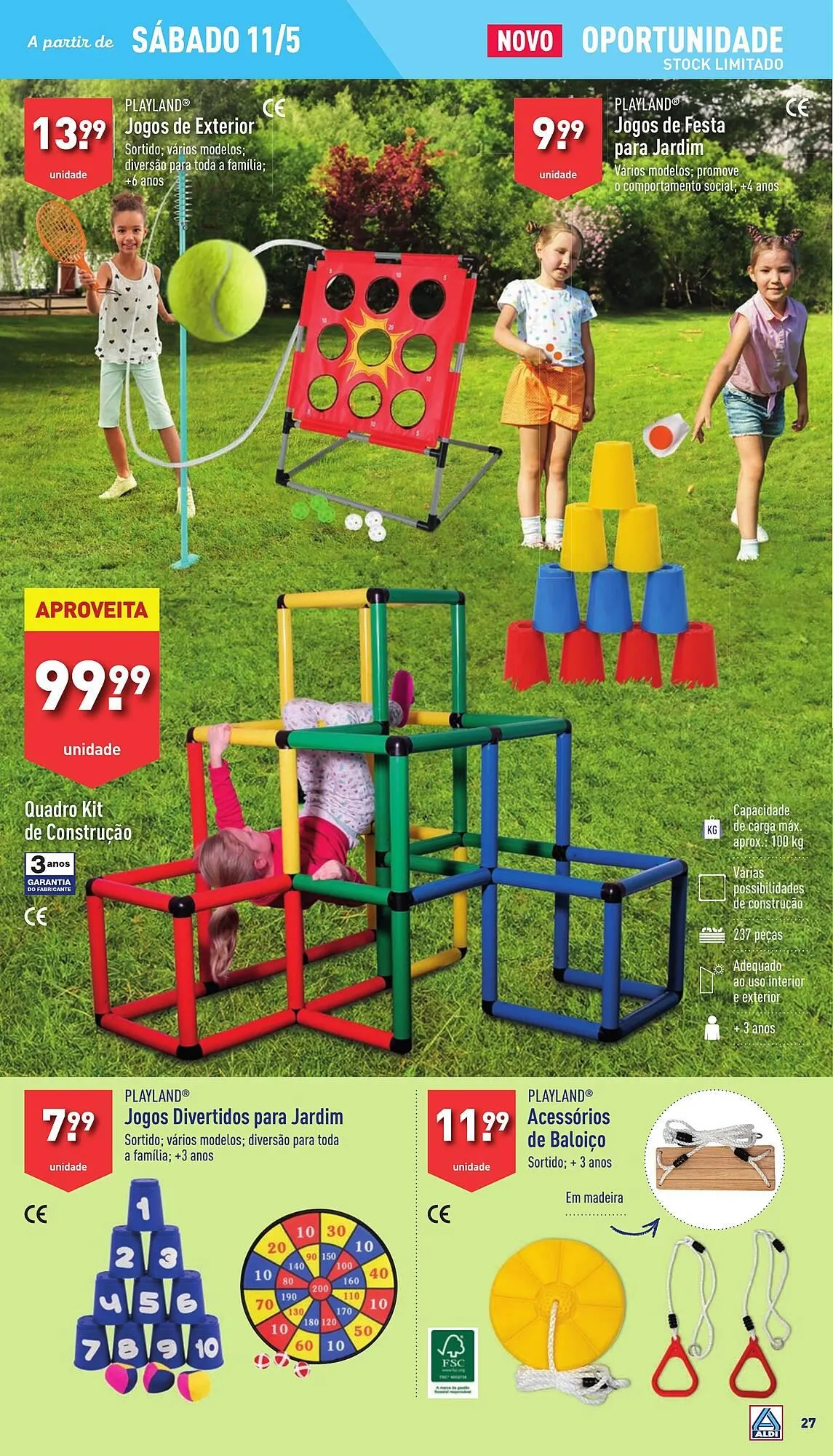 Folheto Folheto ALDI de 8 de maio até 14 de maio 2024 - Pagina 27