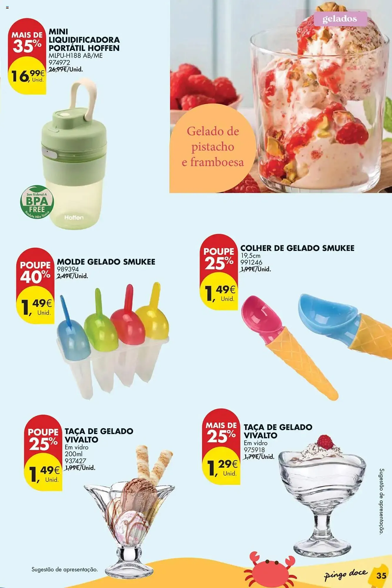 Folheto Folheto Pingo Doce de 10 de junho até 1 de julho 2025 - Pagina 35