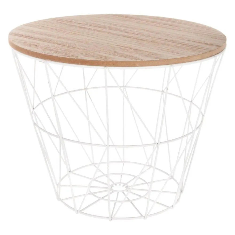 Mesa De Apoio Kumi Branca 38cm