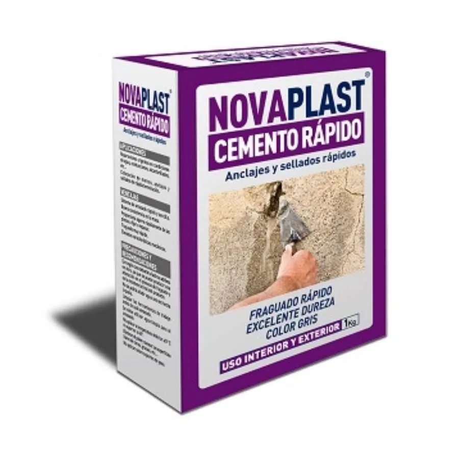 NOVAPLAST CIMENTO RÁPIDO 1KG