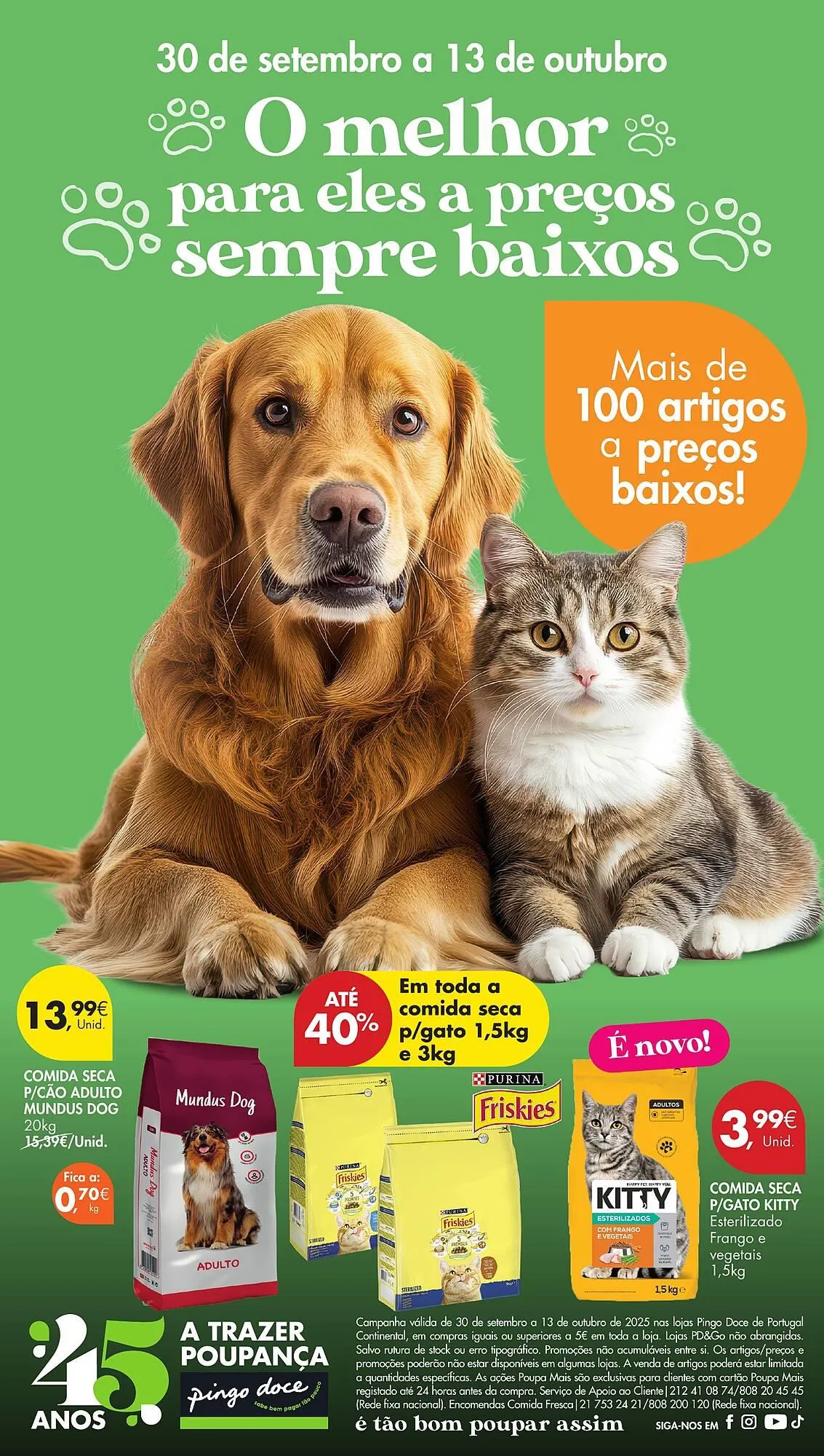Folheto Folheto Pingo Doce de 30 de setembro até 13 de outubro 2025 - Pagina 1