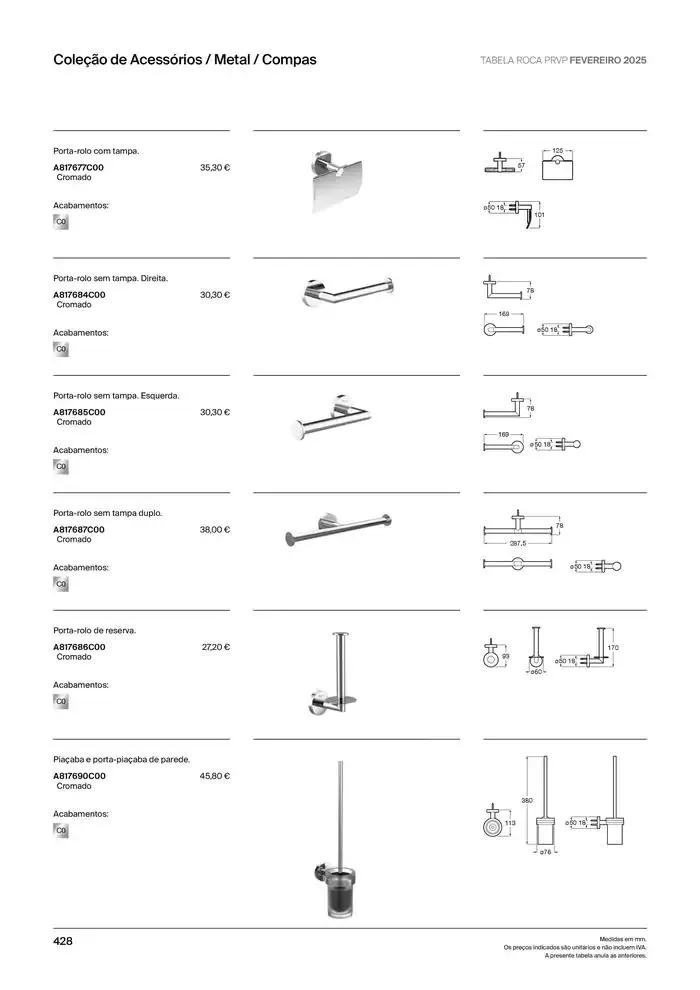 Folheto Soluções de Banho de 6 de janeiro até 31 de dezembro 2025 - Pagina 430