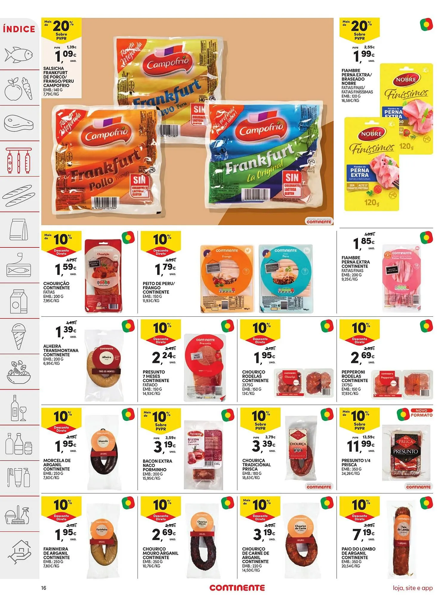 Folheto Folheto Continente de 10 de junho até 16 de junho 2025 - Pagina 16