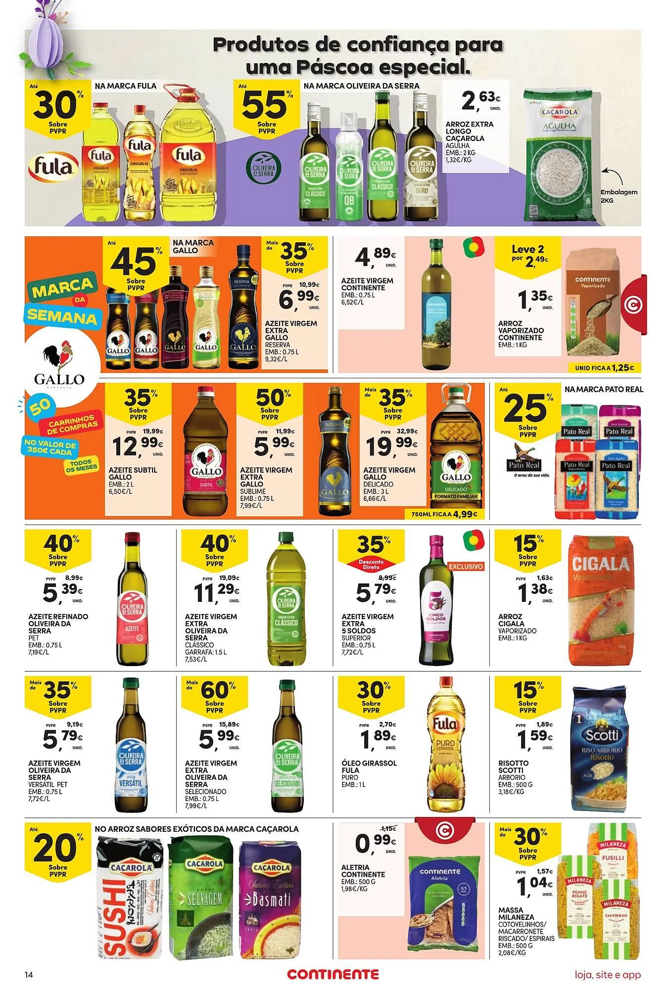 Folheto Folheto Continente Bom dia de 1 de abril até 7 de abril 2025 - Pagina 14