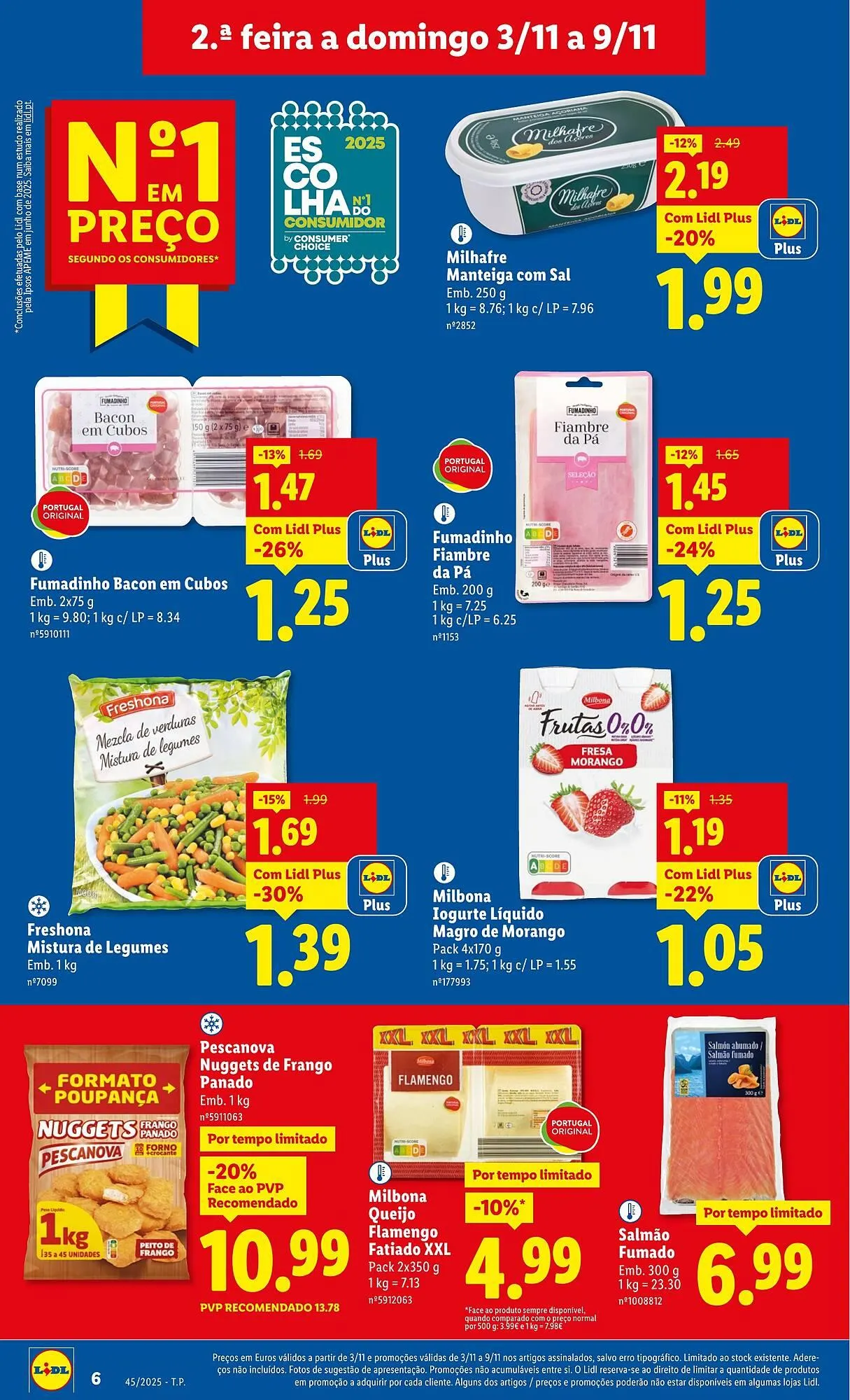 Folheto Folheto Lidl de 3 de novembro até 9 de novembro 2025 - Pagina 6