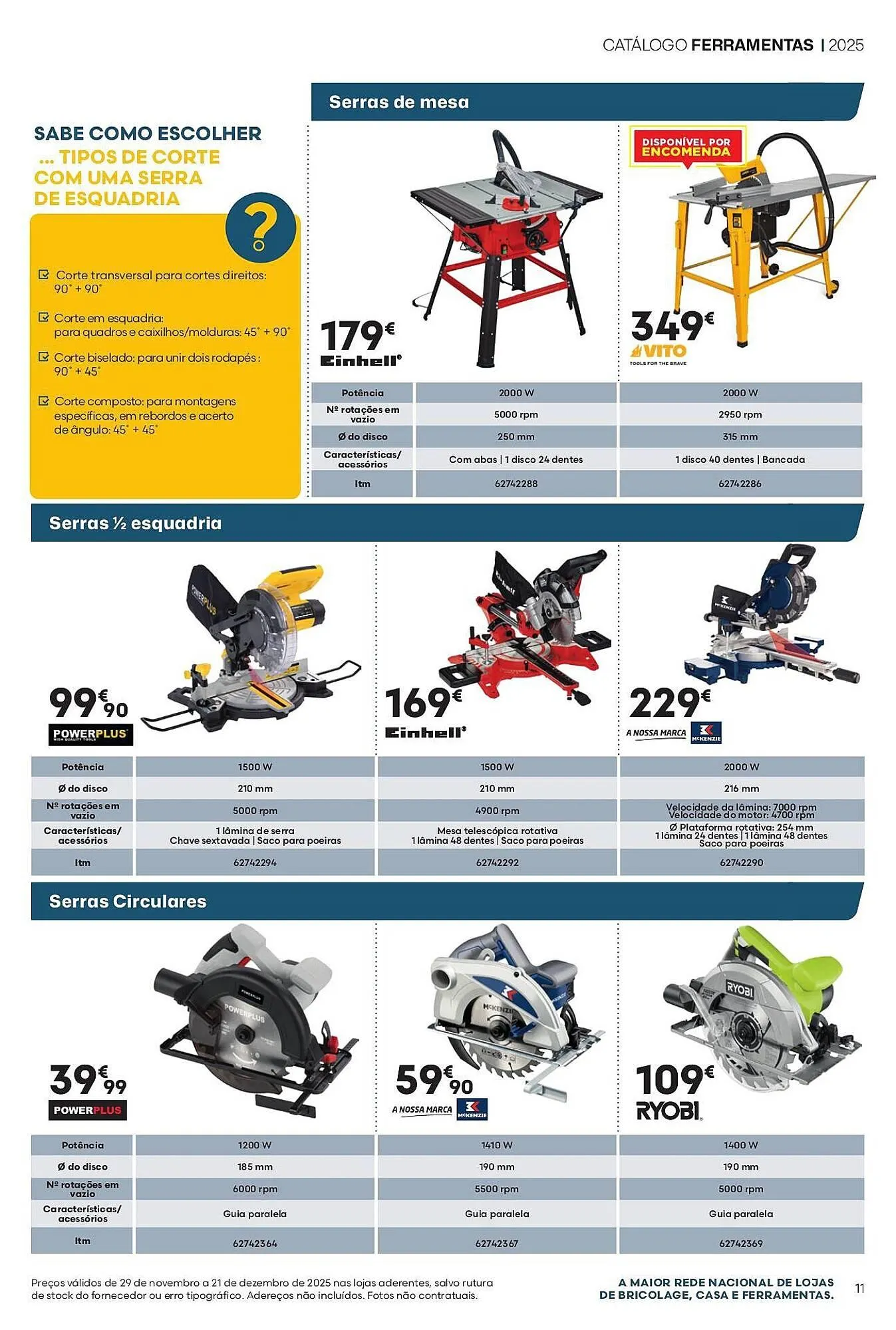 Folheto Folheto Bricomarché de 29 de novembro até 21 de dezembro 2025 - Pagina 11