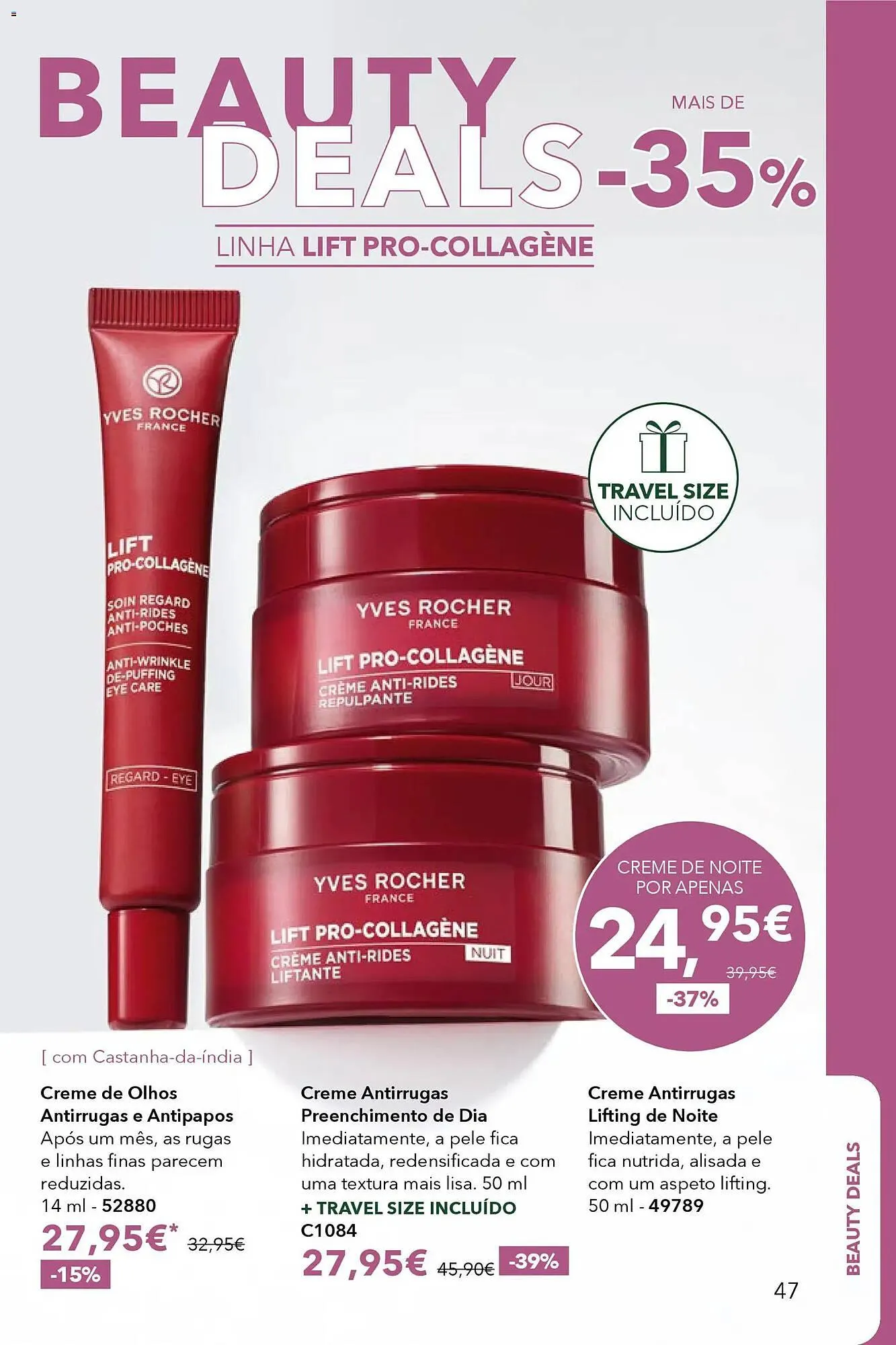 Folheto Catálogo Yves Rocher de 17 de dezembro até 31 de dezembro 2025 - Pagina 47