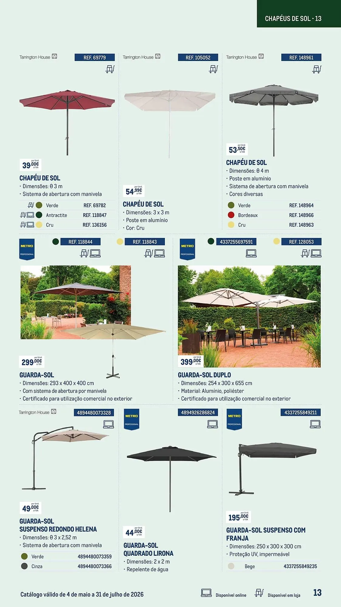 Folheto Catálogo Makro de 4 de maio até 31 de julho 2026 - Pagina 13