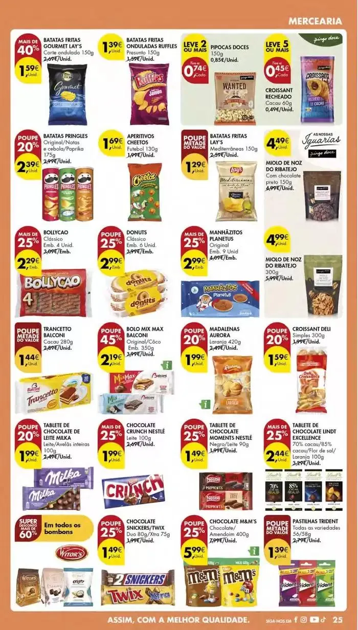 Folheto Ofertas especiais atrativas para todos de 7 de janeiro até 13 de janeiro 2025 - Pagina 21