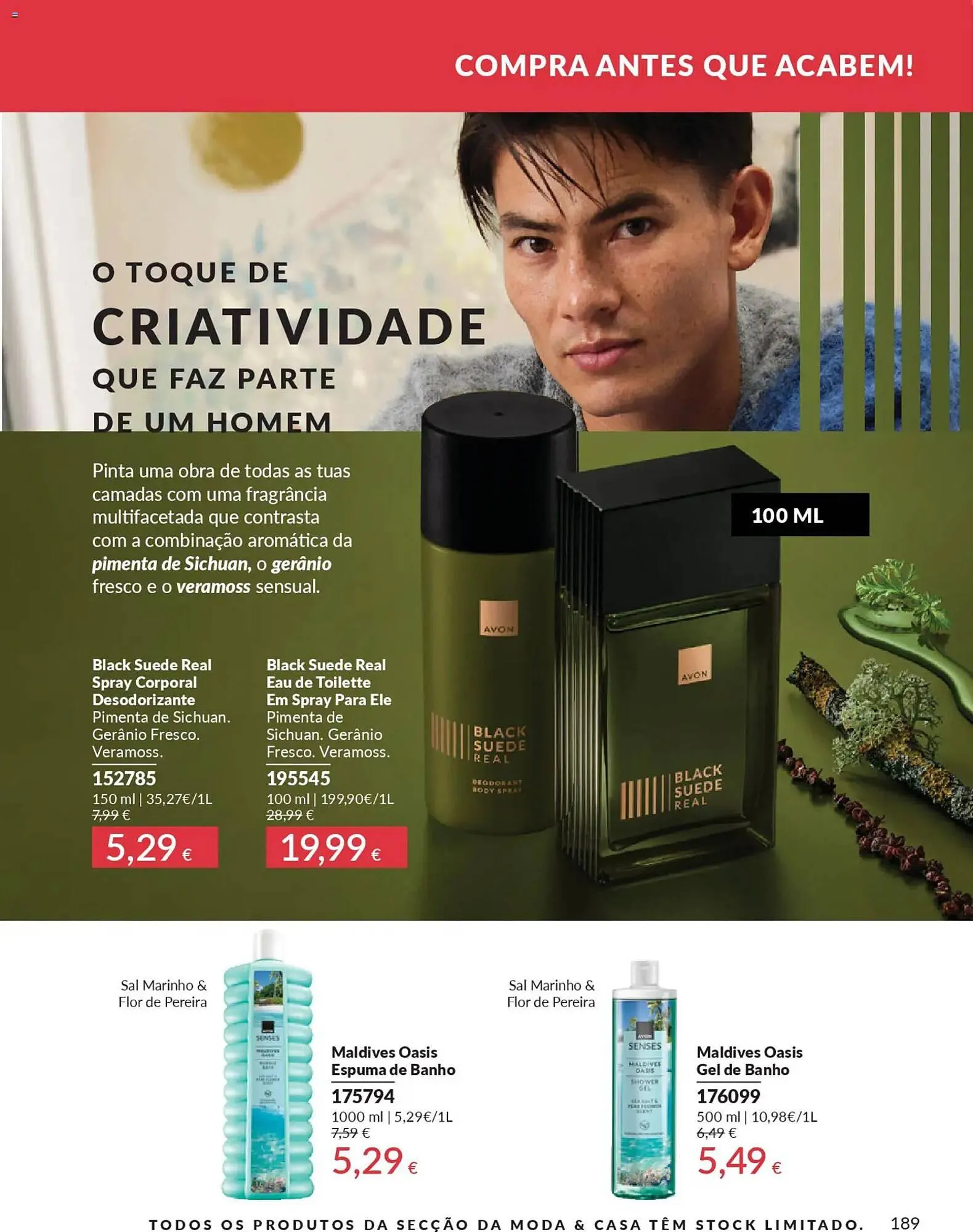 Folheto Catálogo Avon de 1 de dezembro até 1 de janeiro 2026 - Pagina 193