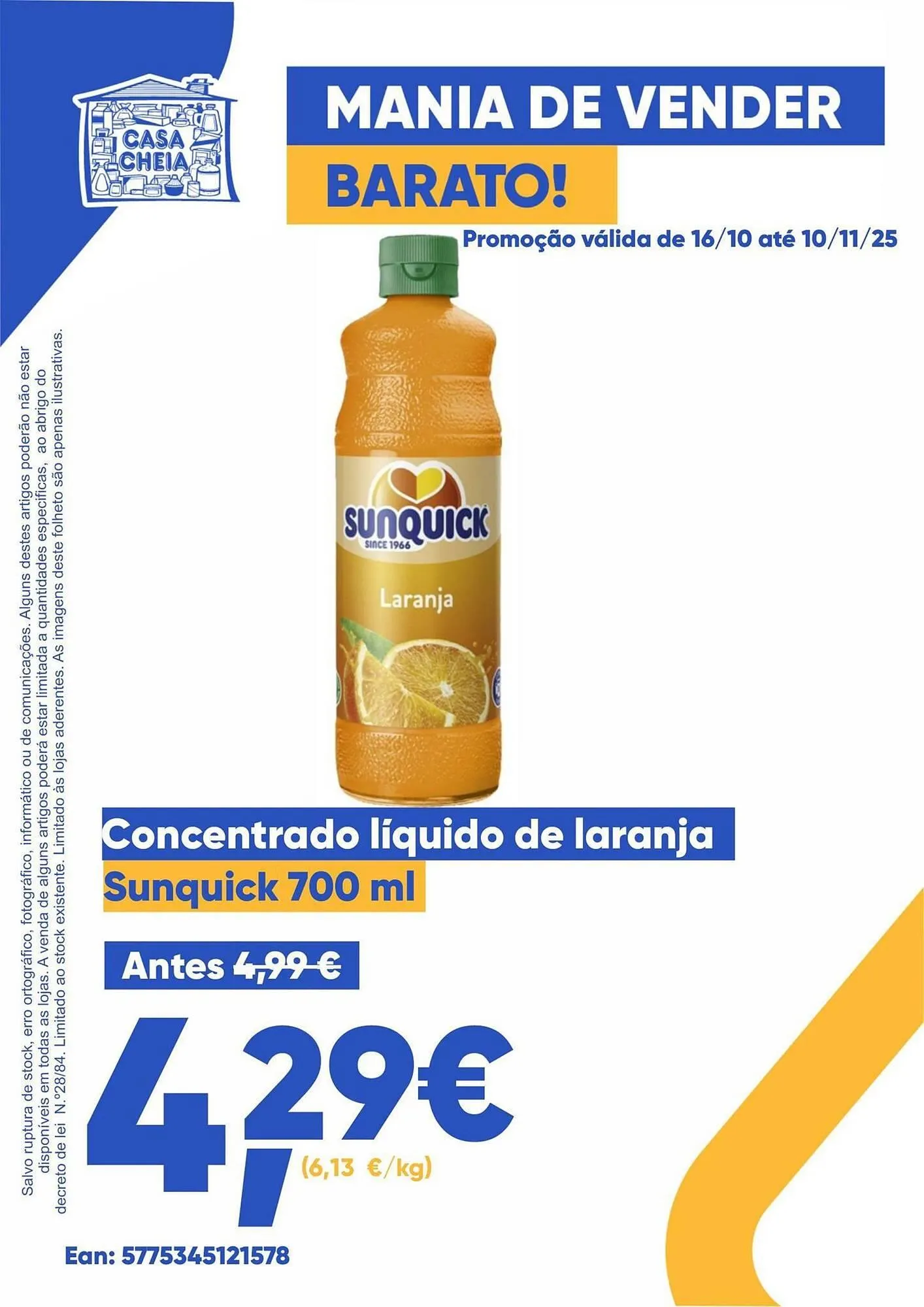 Folheto Folheto Casa Cheia de 16 de outubro até 10 de novembro 2025 - Pagina 3