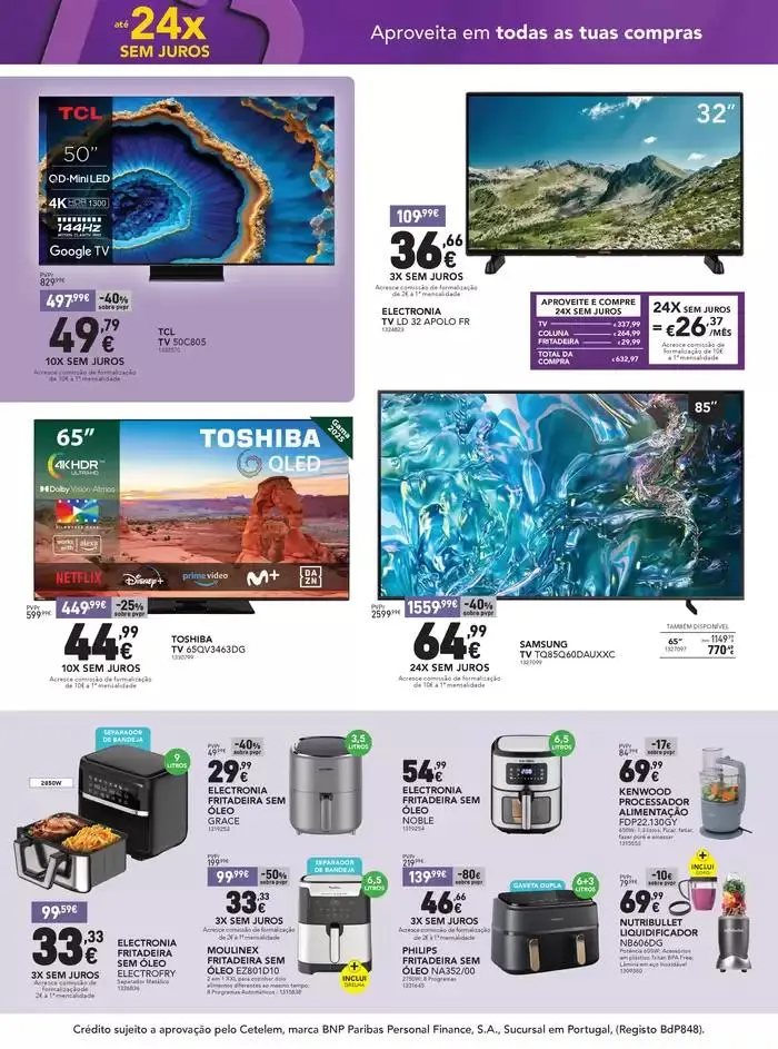 Folheto Sem juros é ON de 8 de janeiro até 21 de janeiro 2025 - Pagina 4
