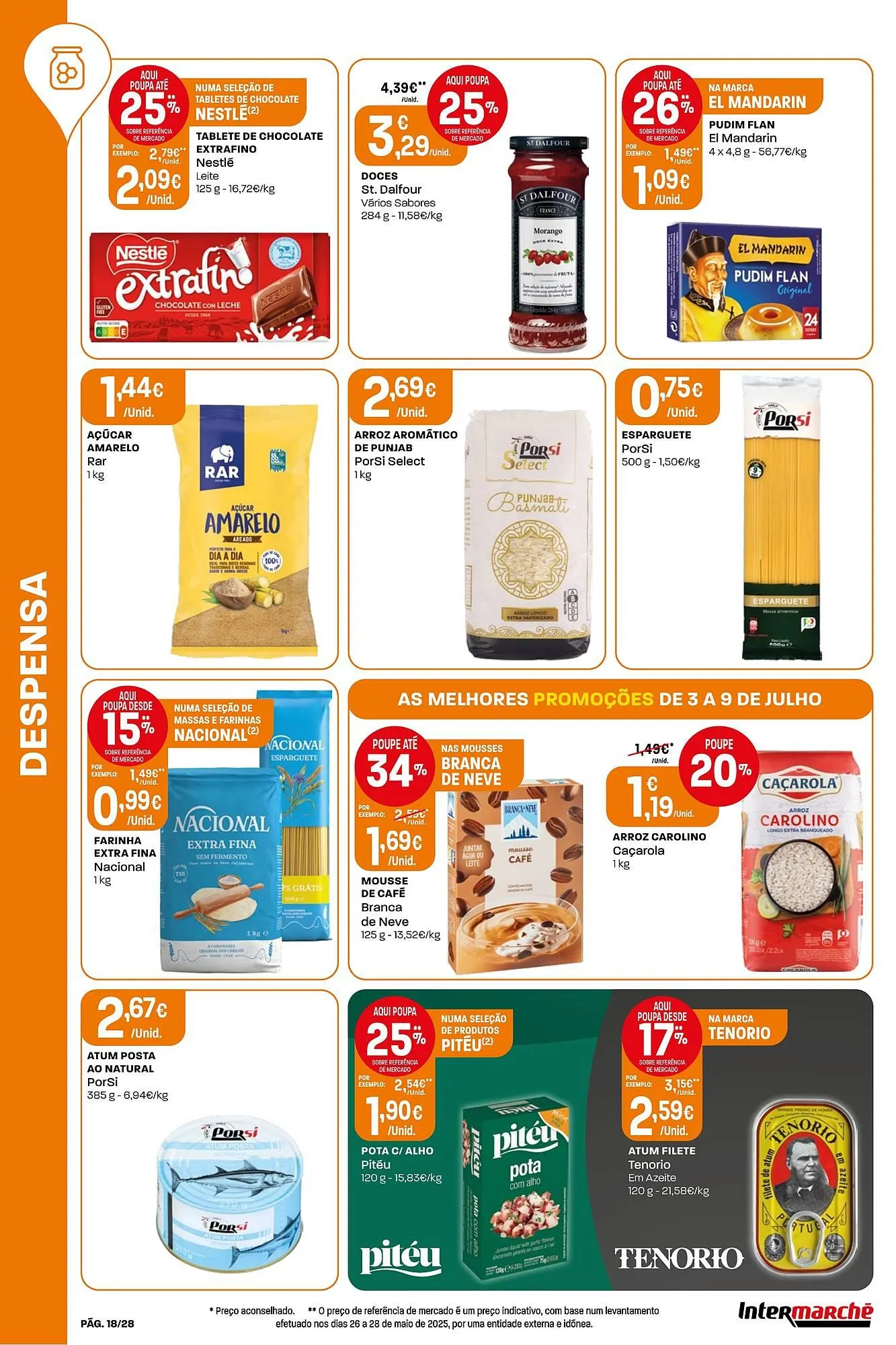 Folheto Folheto Intermarché de 3 de julho até 9 de julho 2025 - Pagina 18