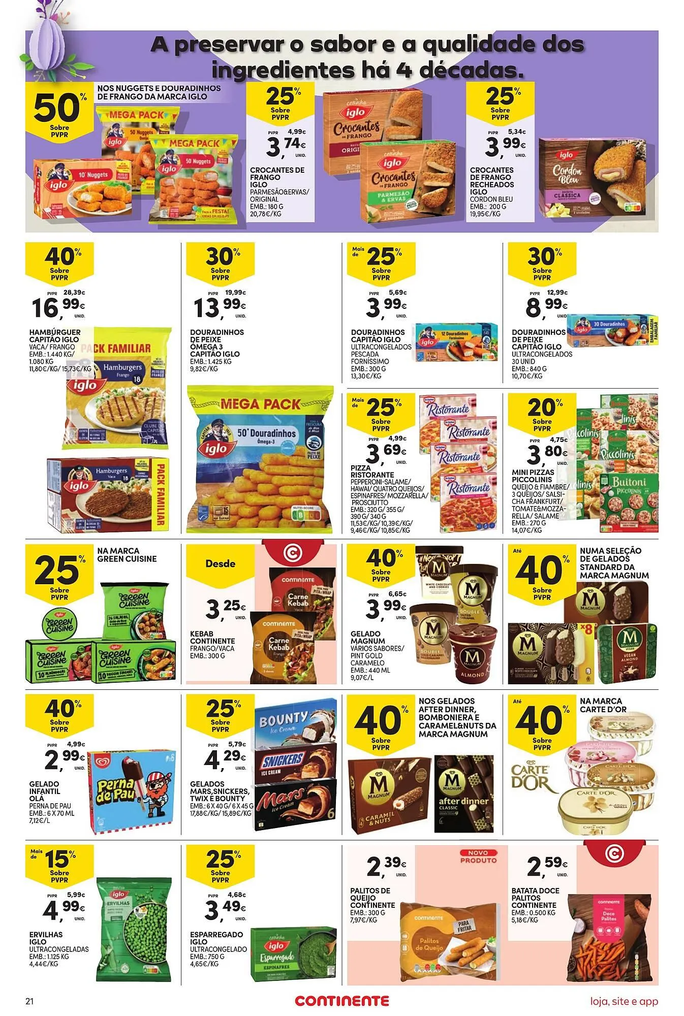 Folheto Folheto Continente Bom dia de 1 de abril até 7 de abril 2025 - Pagina 21