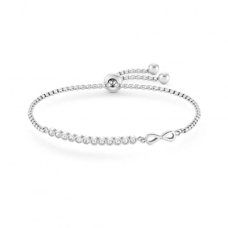 Pulsera Milleluci Infinito Plateada