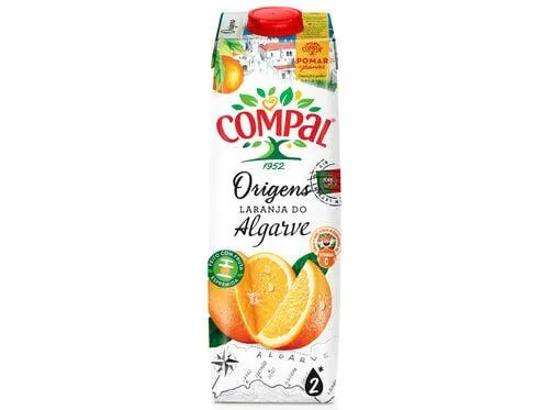néctar compal laranja do algarve 1l